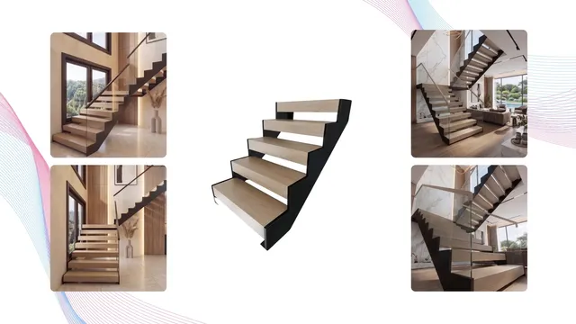 Classic ARC floating stair beam configuration in Toronto