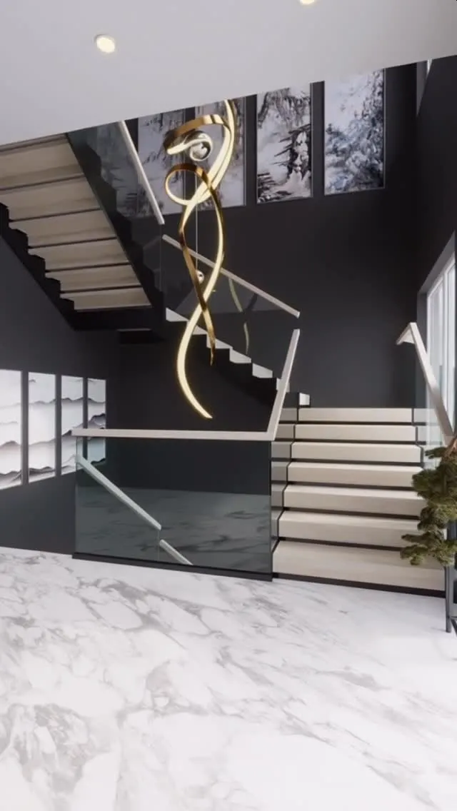 Loft Conversion Floating Stair Retrofit in Toronto, ON